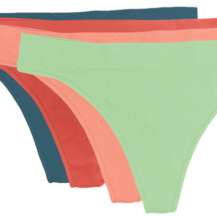 Mystery Seamless Thong 4-Pack