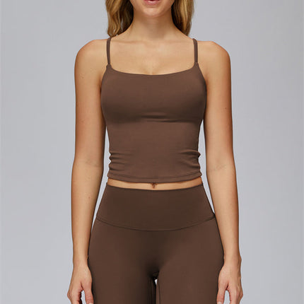 The FlexCore Crop Tank Capri Leggings 2-Piece Set