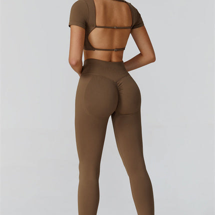 The Reign Crop Top Leggings 2-Piece Set