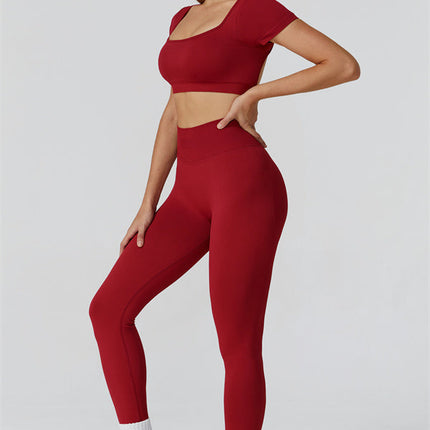 The Reign Crop Top Leggings 2-Piece Set