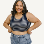 Navy Stripes / XS
