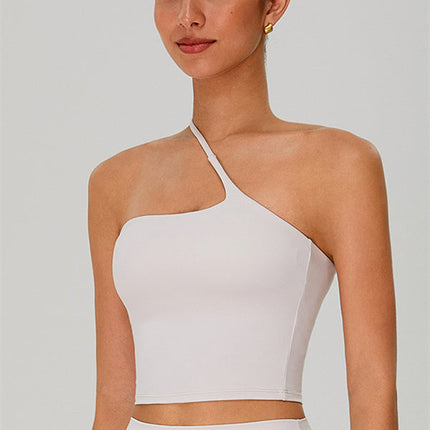 The Jewel One-Shoulder Crop Top Shorts 2-Piece Set
