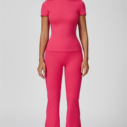 The Oasis T-shirt Flared Leggings 2-Piece Set