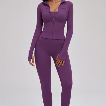 The Kinetic Zip Jacket Leggings 2-Piece Set