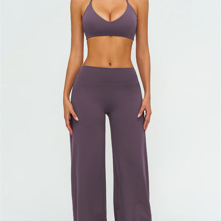 The Twirl Sports Bra New Straight Leg Pants 2-Piece Set
