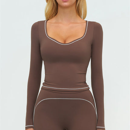 The Amara Long Sleeve T-shirt Leggings 2-Piece Set