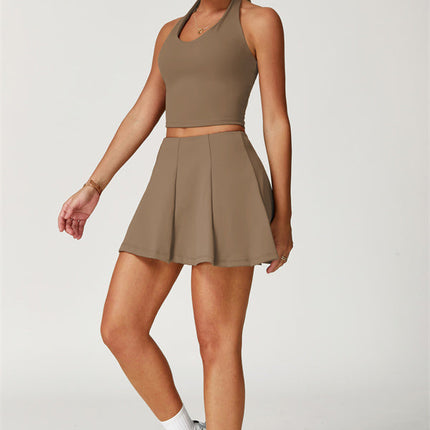 The Boost Halter Crop Top