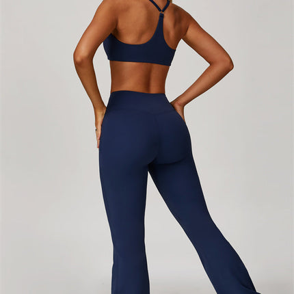 The Refresh Sports Bra Flared Leggings 2-Piece Set