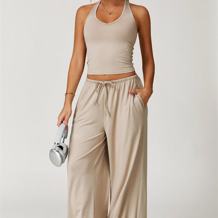 The Sprint Halter Tank Top