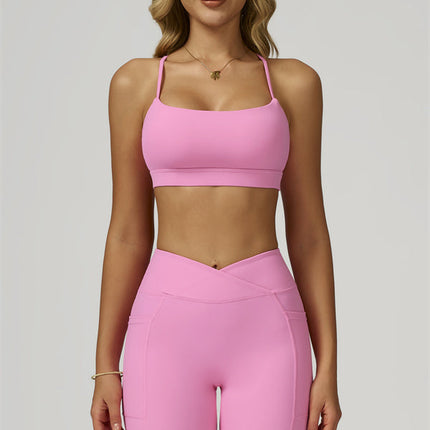 The Flourish Sports Bra Flared Leggings 2-Piece Set