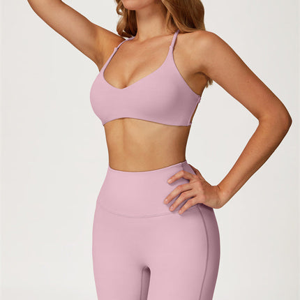The Lily Sports Bra Flared Leggings 2-Piece Set