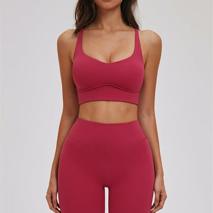 The Kinetic Cross Back Sports Bra