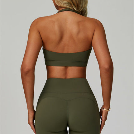 The Bold Halter Sports Bra Leggings 2-Piece Set