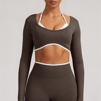 The Elevate Long Sleeve Crop top