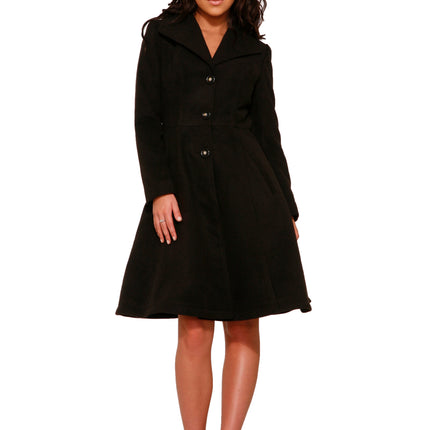 4037 Black Dutches Coat