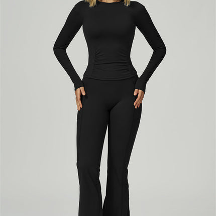 The FlexFit Active Top Flared Leggings 2-Piece Set