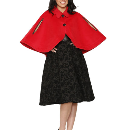 4122 Red Poncho