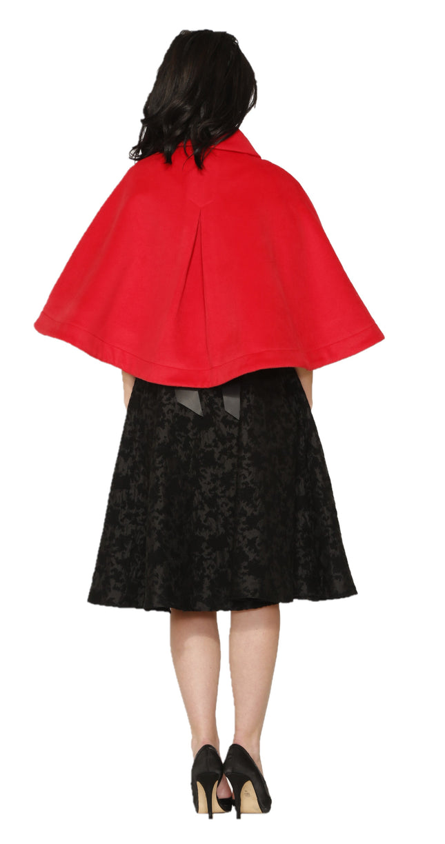 4122 Red Poncho