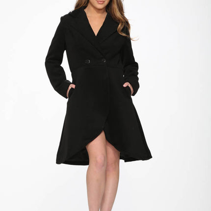 B4124 Katherine Coat in Black