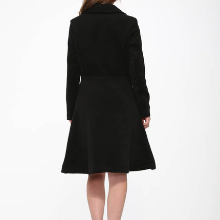 B4124 Katherine Coat in Black
