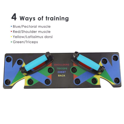 Push Up Rack Edge 9 in 1 Body Building Fitness Tools