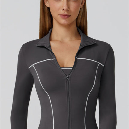 The Venus Zip Top Leggings 2-Piece Set