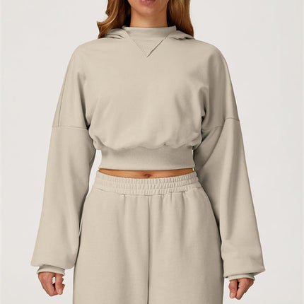 The Axis Crop Hoodie