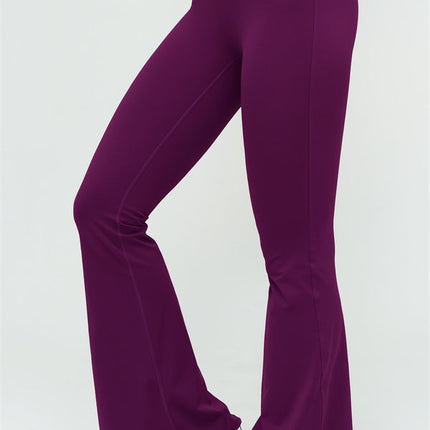 The Lushness Y-Back Sports Bra Flared Leggings 2-Piece Set