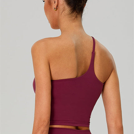 The Jewel One-Shoulder Crop Top