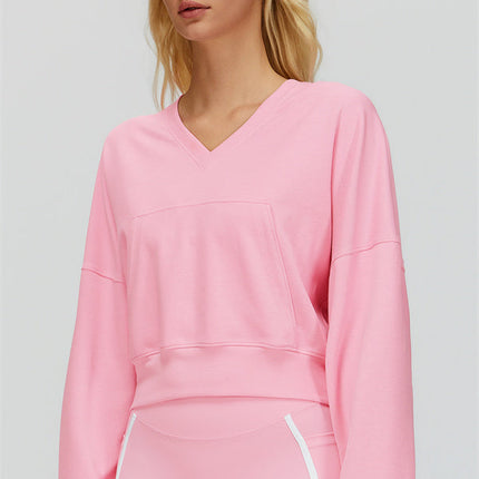 The Whisper V-Neck Hoodie