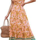 Orange Floral / Medium