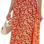 Red Paisley / X-Small
