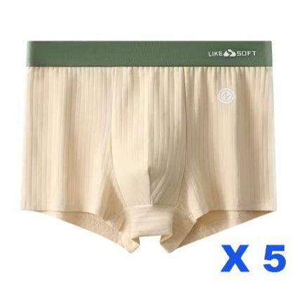 Plus-size Breathable Boxer Briefs