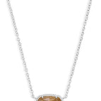 RHODIUM - ORANGE CITRINE