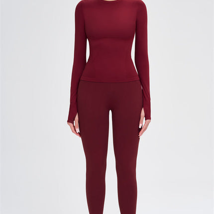 The Whim Long Sleeve T-shirt Leggings 2-Piece Set