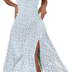 Large / Light Blue Floral