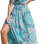 Mint Paisley / Medium