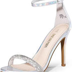 5 / Silver-rhinestone