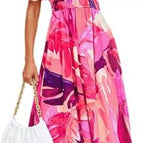 Small / 1#abstract Purple Pink