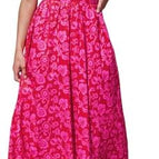 Red Floral / Large