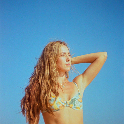 Lily Bikini Top - Papaya