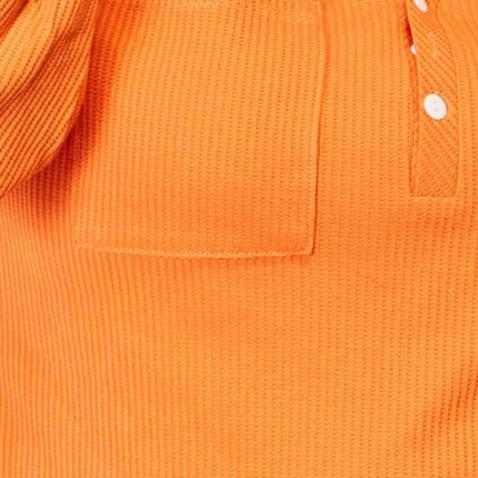 Basic Bae Side Slit Buttoned Waffle Knit Women Hoodie