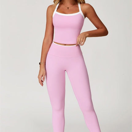 The Quest Cross Back Crop Top