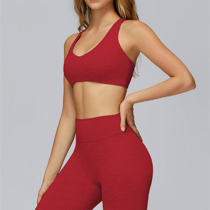 The Radiance Racerback Sports Bra Leggings 2-Piece Set