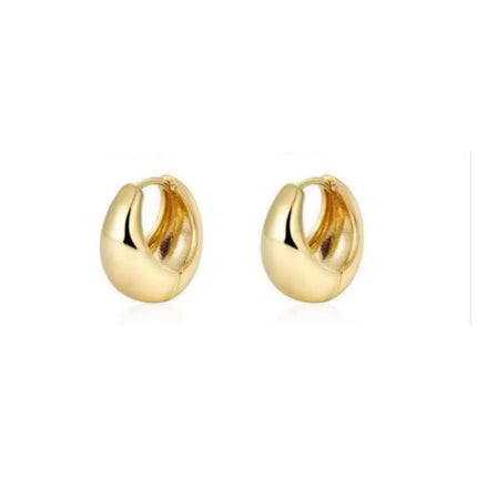 Dainty Huggie Hoop Earrings -3 Pairs