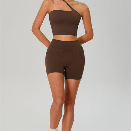 The Jewel One-Shoulder Crop Top
