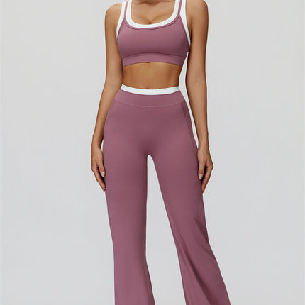The Canyon Sports Bra Flared Leggings 2-Piece Set