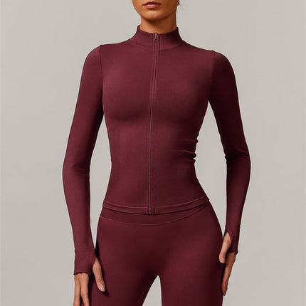 The Nova Luxe Jacket Sports Bra Leggings 3-Piece Set