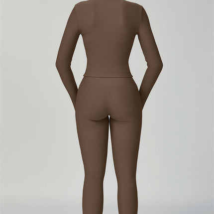 The Burst Jacket Sports Bra Leggings 3-Piece Set