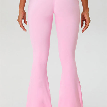 The Ember Sports Bra Crop Top Flared Leggings 3-Piece Set